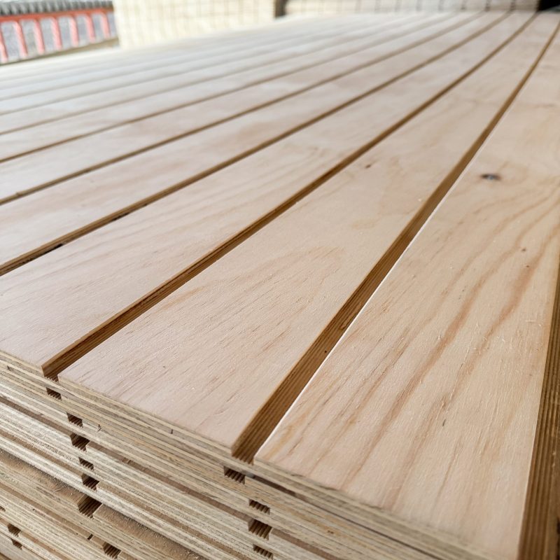 TERCIADO RANURADO CLASICO 9" NACIONAL