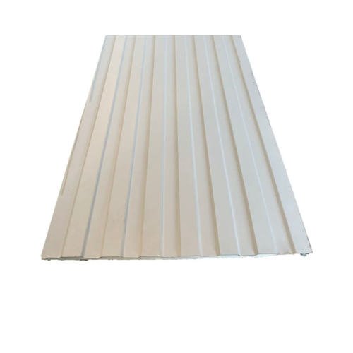 METAL SIDING 380X380X16" BLANCO RANURADO
