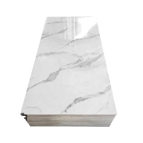 PLACA UV MARMOL BLANCO C/GRIS TEXTURIZADO