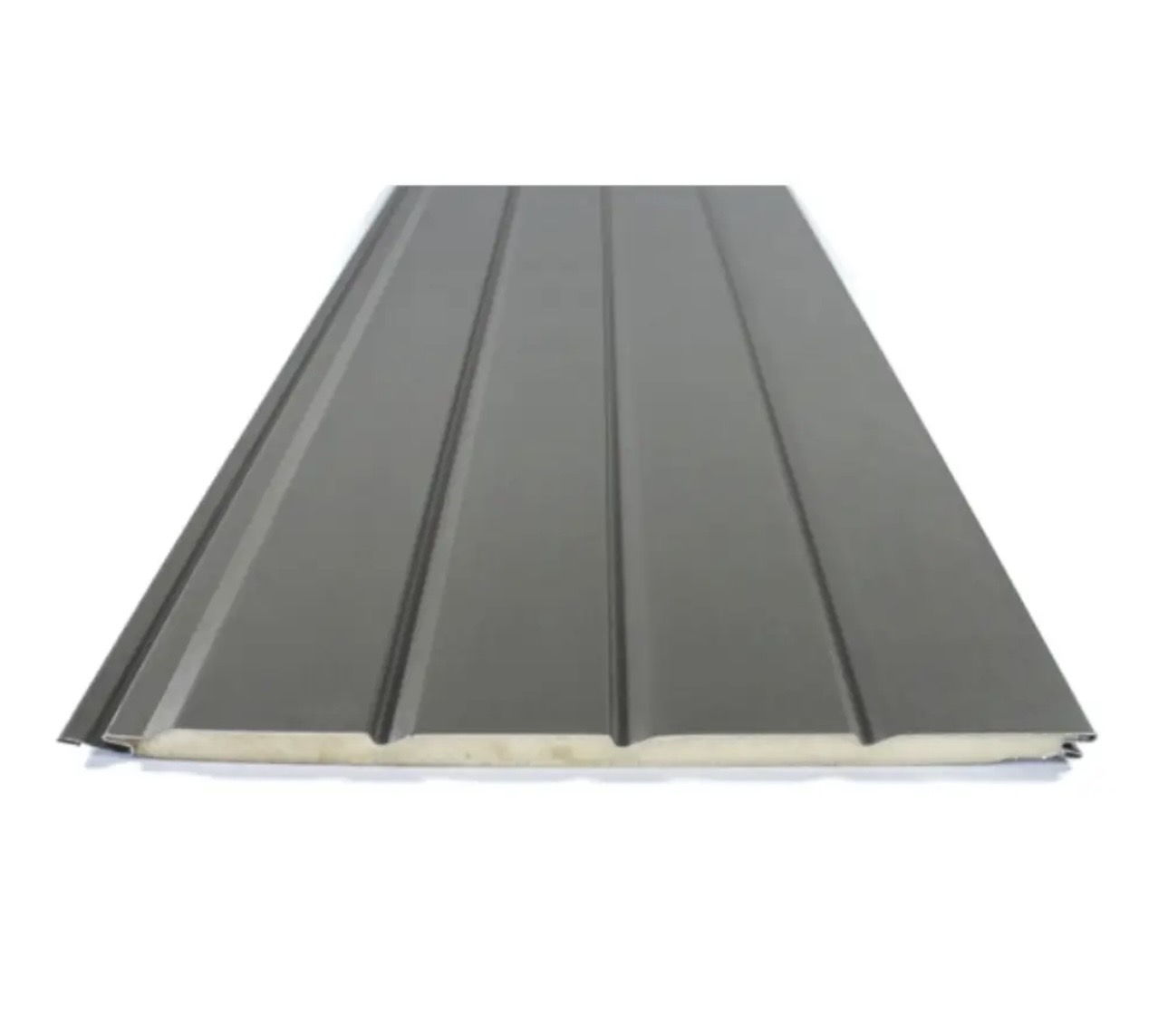 METAL SIDING GRIS 4 TABLAS
