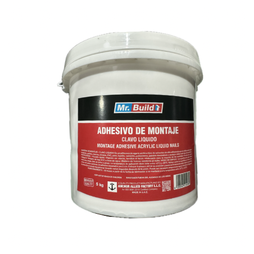 ADHESIVO MONTAJE MR BUILD GALON 5KG